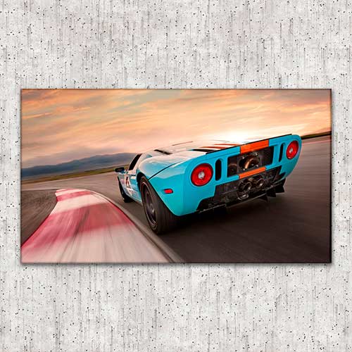 Quadro Decorativo - Corvette corrida